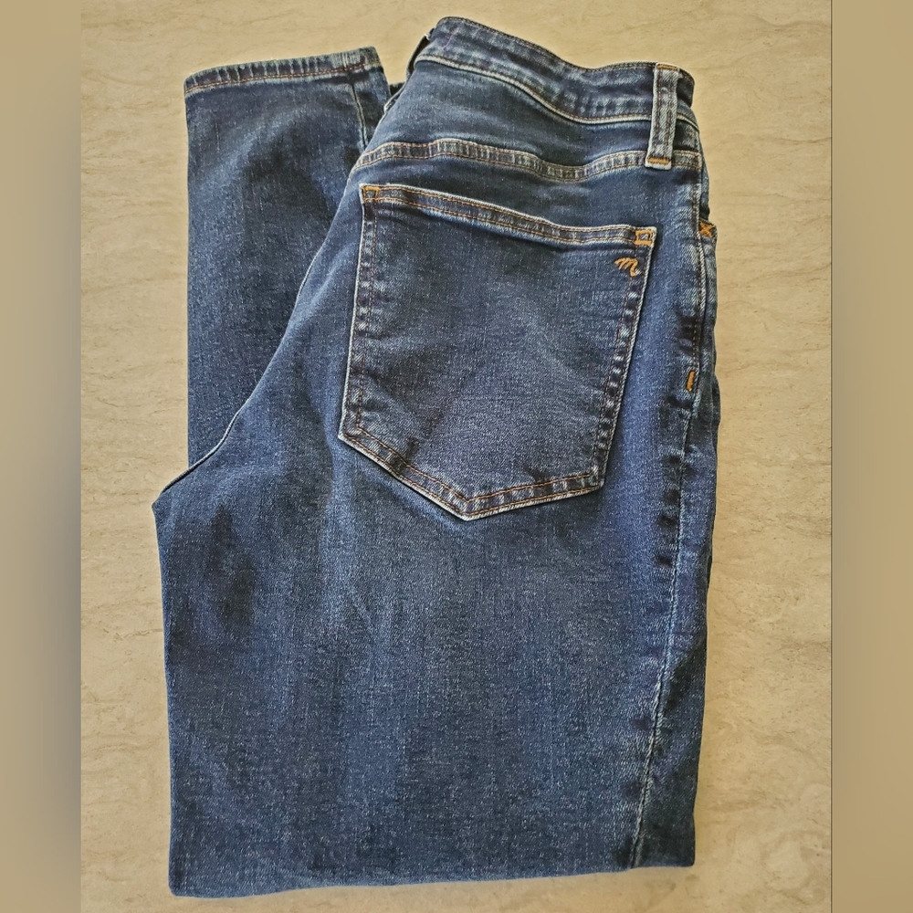 Women's Madewell Curvy Roadtripper Skinny Jeans Size 28 Petite